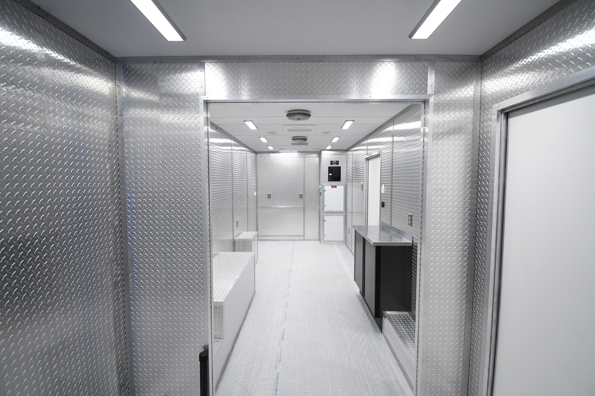 A back-to-front interior view of the unit for Seattle, WA.