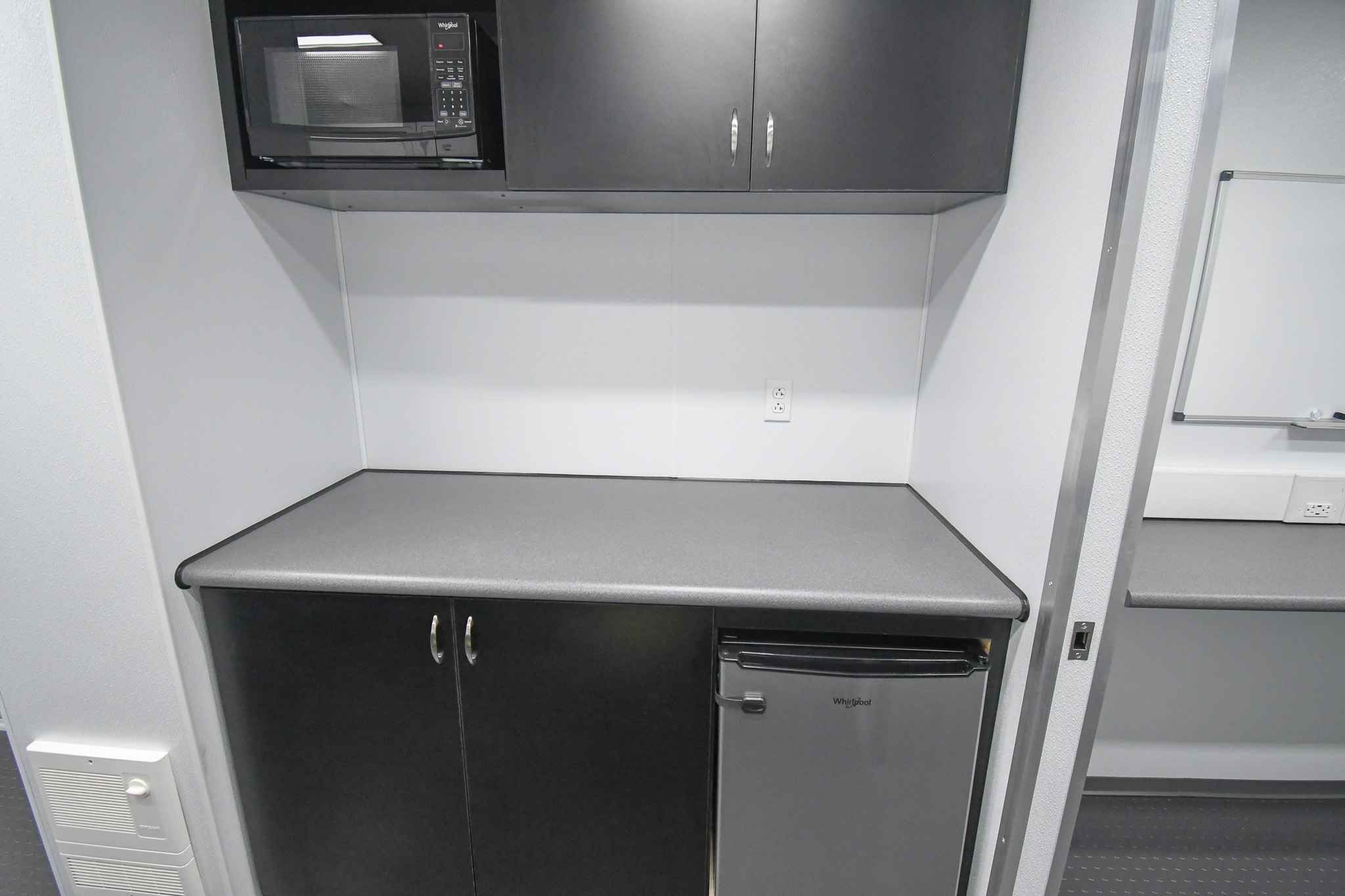 The kitchenette inside the unit for Kykostmovi, AZ.