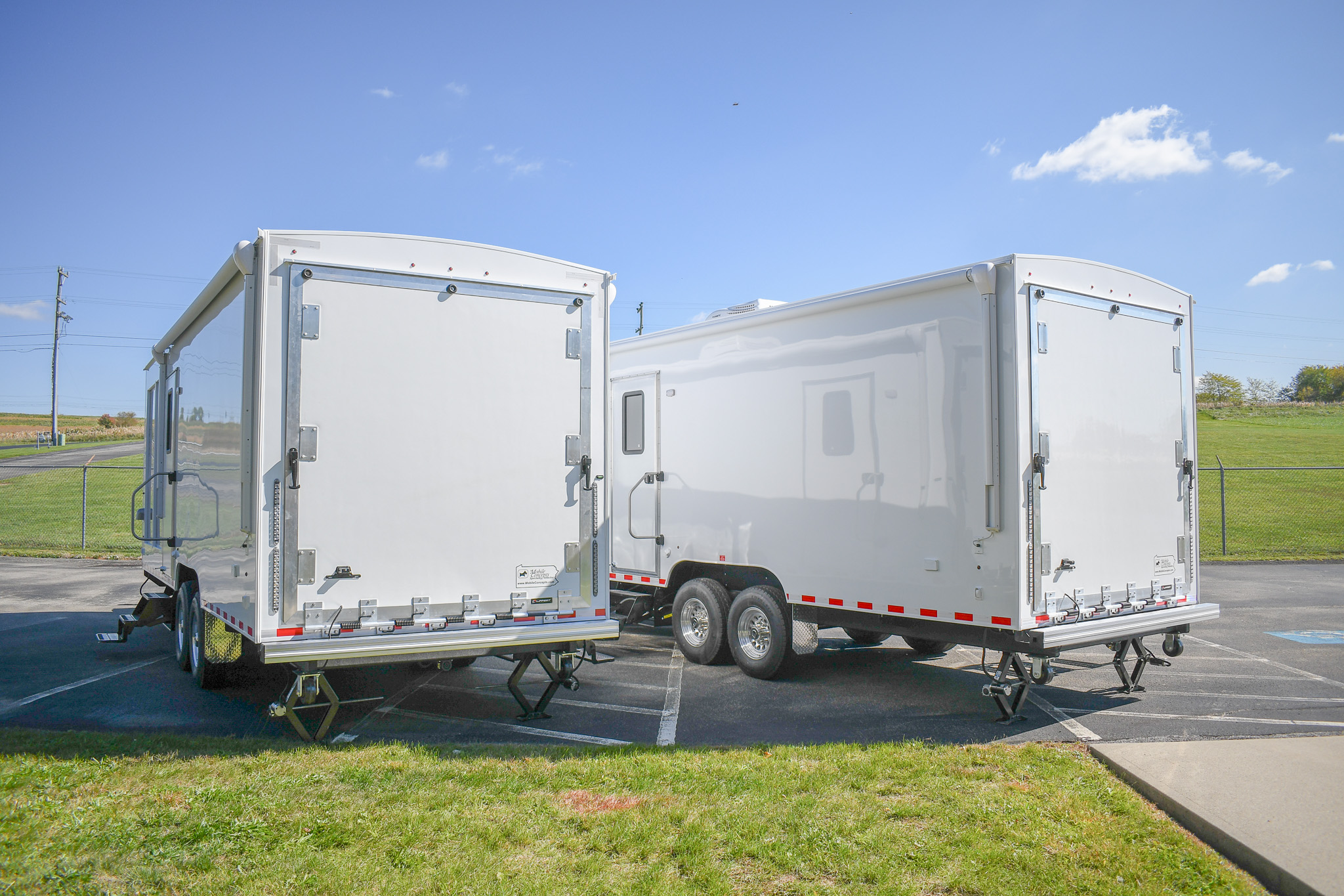 An exterior view of the units for the NFSA in Linthicum Heights, MD.