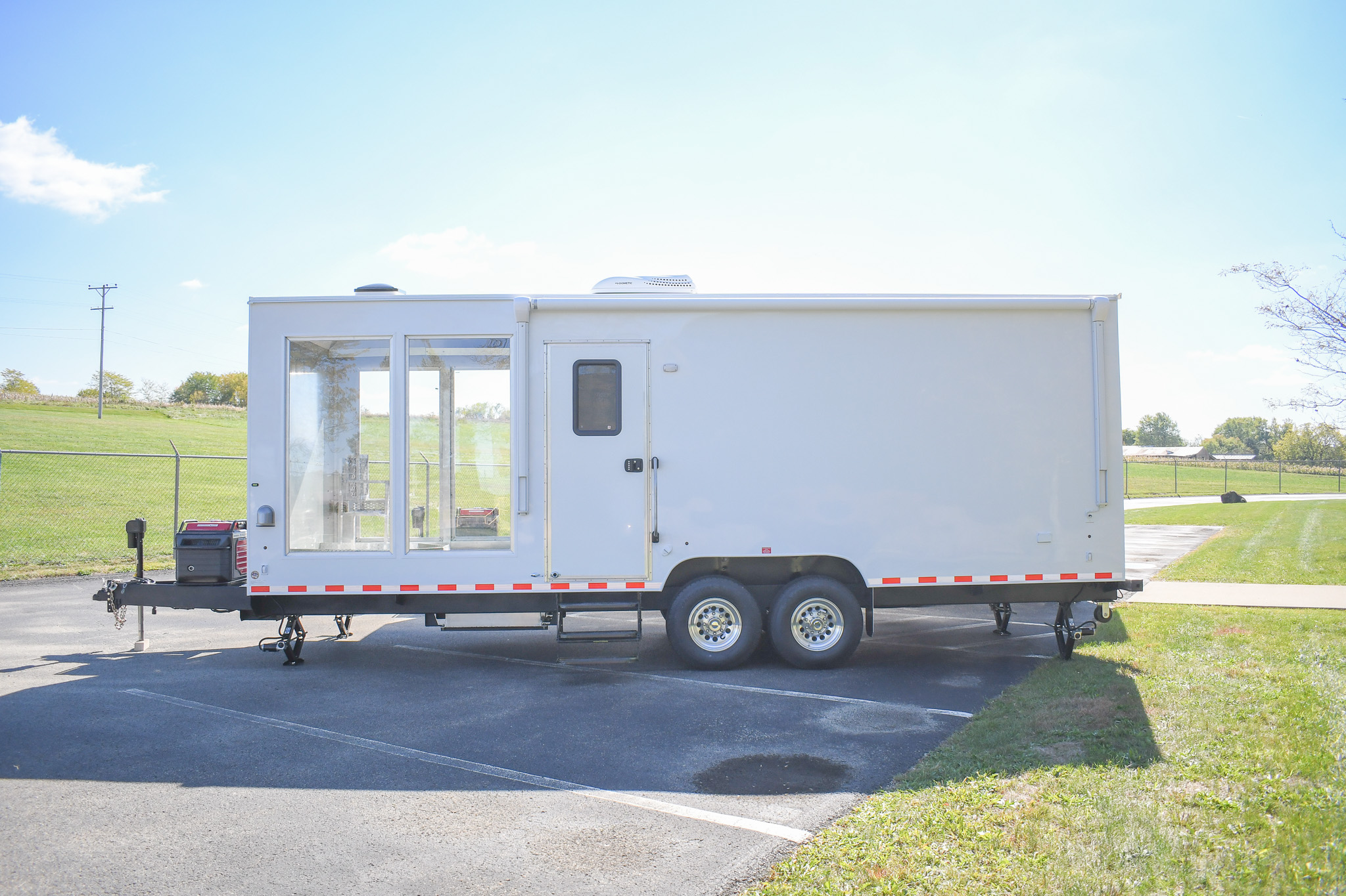 A side view of the units for the NFSA in Linthicum Heights, MD.