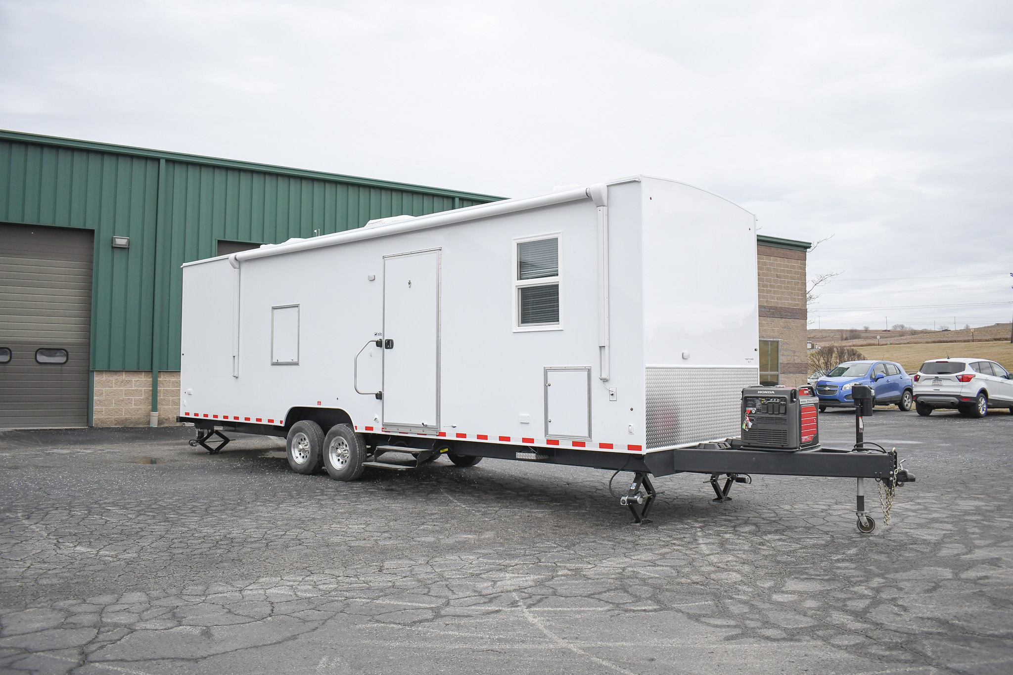 An exterior view of the unit for Modesto, CA.