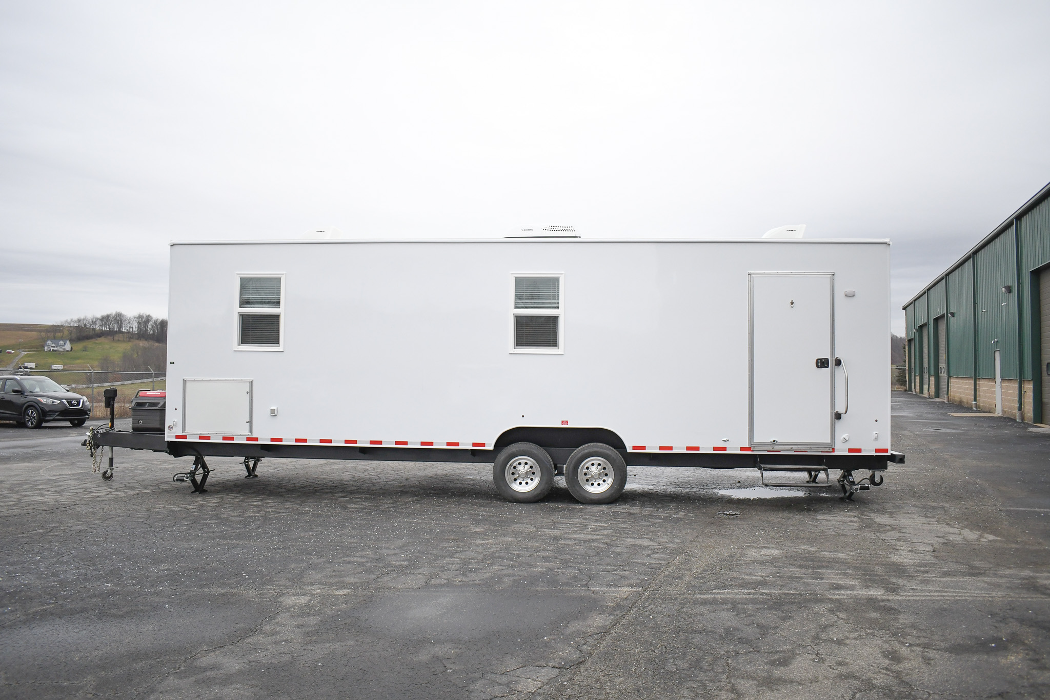 An alternate side view of the unit for Modesto, CA.